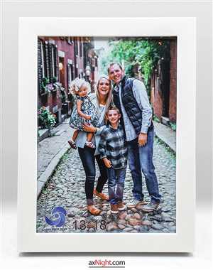 قاب 18×13 سفید ساده TFC